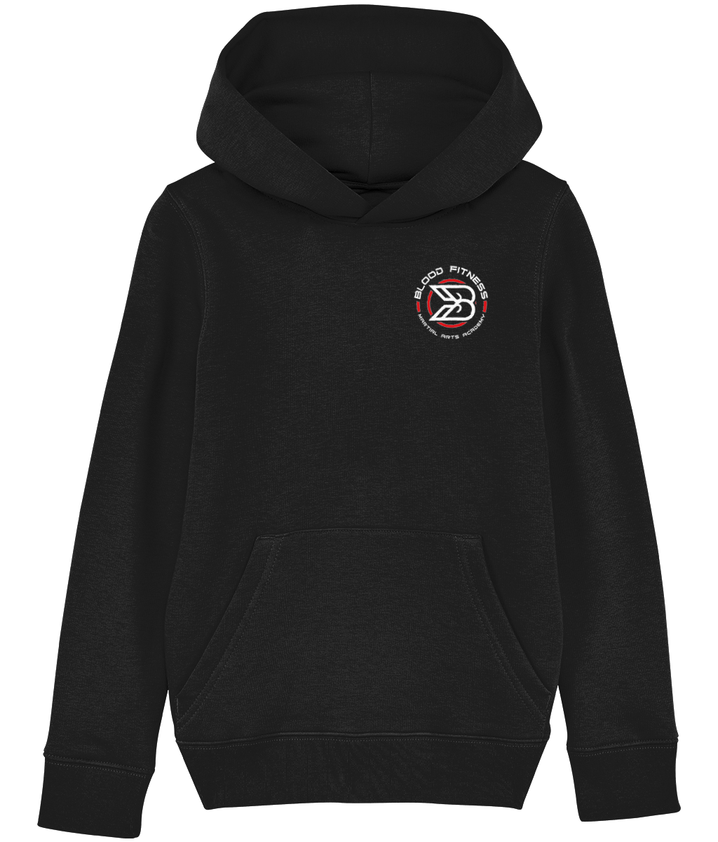 Kids Hoodie - Red & White Logo